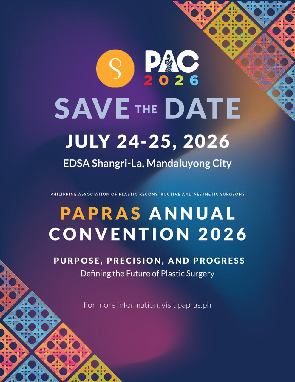 PAPRAS Annual Convention 2026 banner