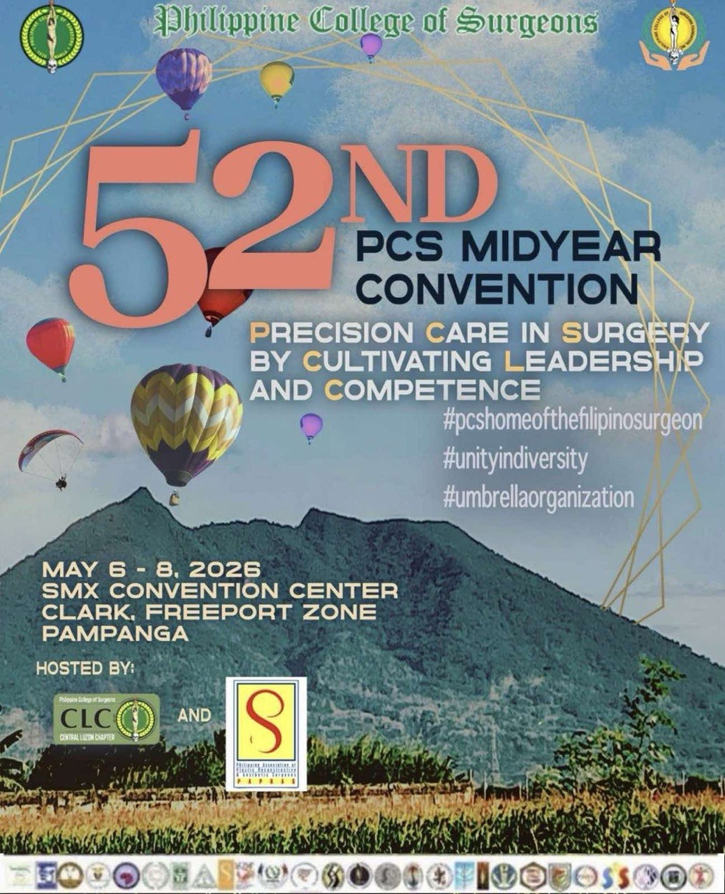PCS 52nd Midyear Convention banner